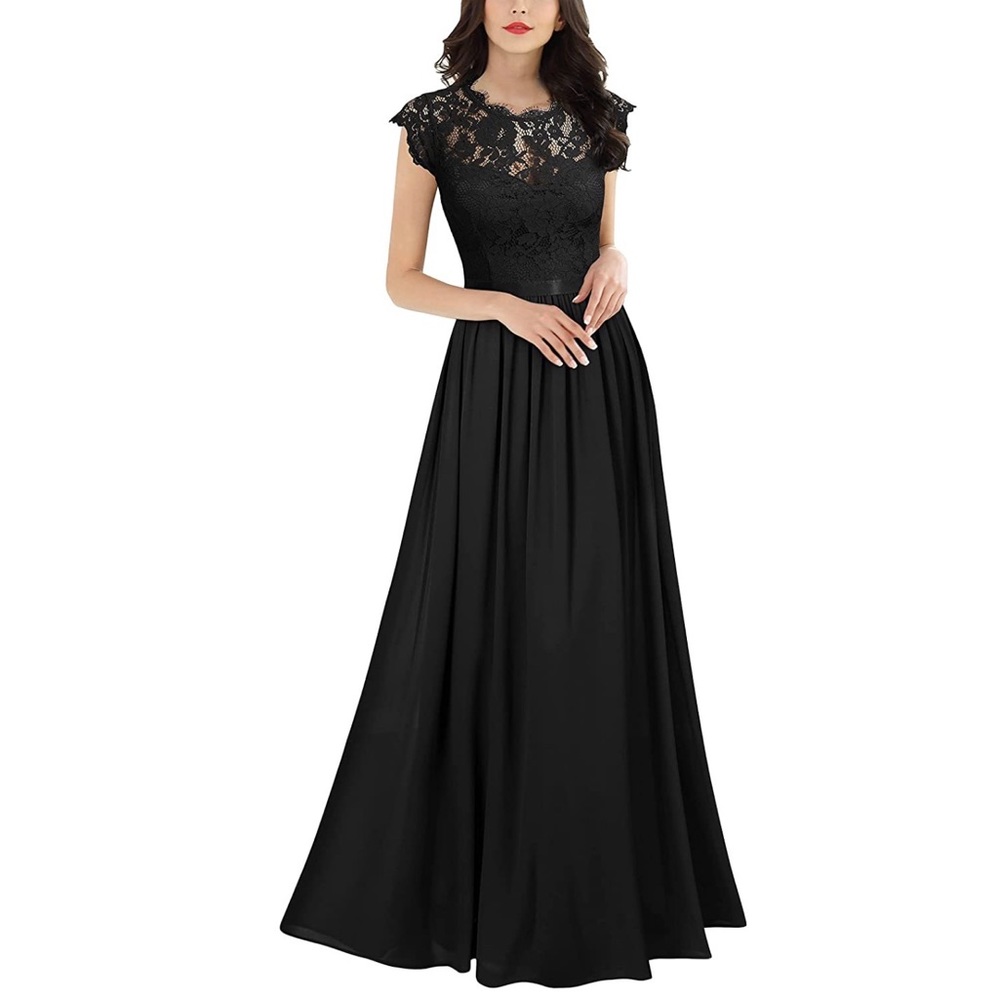 Black formal Miusol dress, 2x
